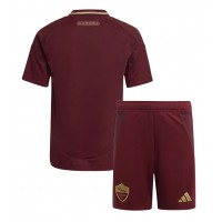 AS Roma Fußballbekleidung Heimtrikot Kinder 2024-25 Kurzarm (+ kurze hosen)